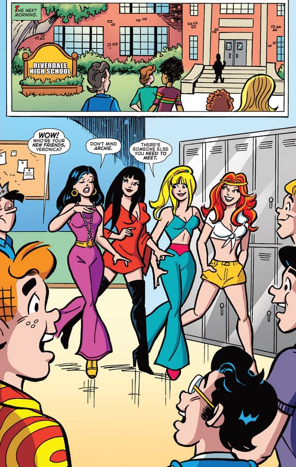 Dan Parent Brings Classic Archie Style to Red Sonja & Vampirella Meet Betty & Veronica #9