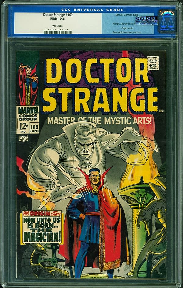 Doctor Strange Origin Issue Up For Auction At Comic Connect