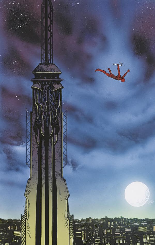 Cover image for DAREDEVIL: COLD DAY IN HELL #3 DANIEL WARREN JOHNSON VIRGIN VARIANT