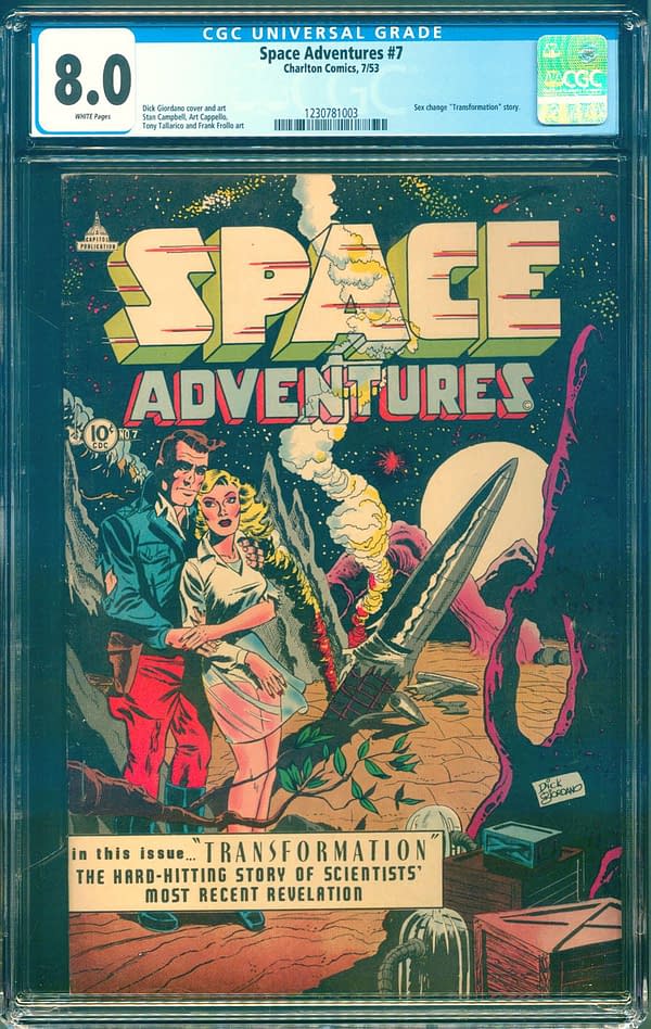 The Surprising Trans-Themed Story in Space Adventures #7 from 1953