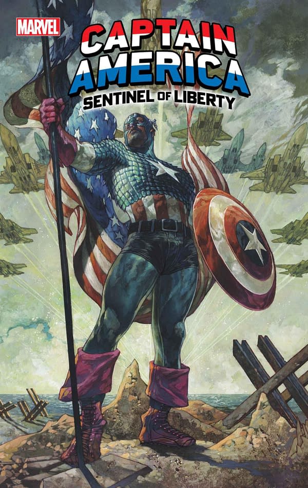 Cover image for CAPTAIN AMERICA: SENTINEL OF LIBERTY 3 BIANCHI VARIANT