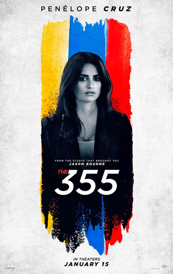 The First Posters for The 355 Introduces the Cast, Trailer Tonight