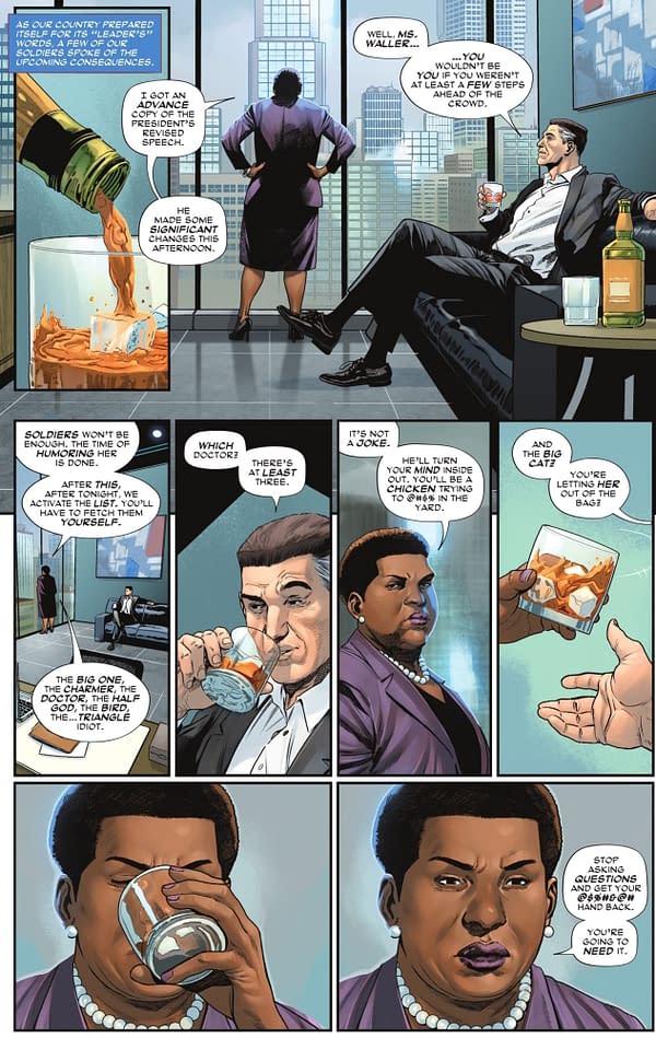 Sgt Steel Comes To Beast World For Amanda Waller(Spoilers)