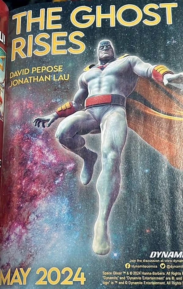 David Pepose & X Create Space Ghost Comic Form