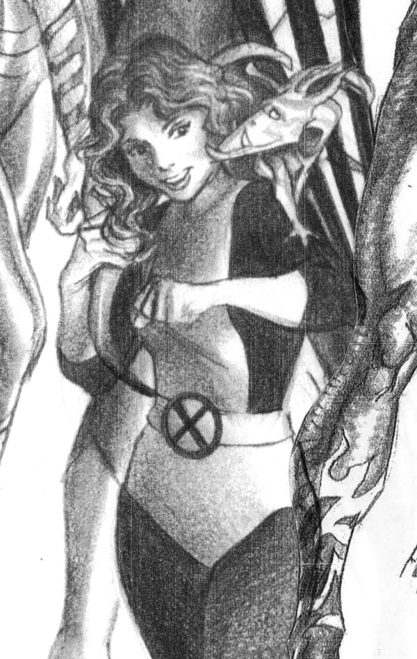 Cover image for EXCEPTIONAL X-MEN #13 ALEX ROSS TIMELESS VIRGIN SKETCH VARIANT