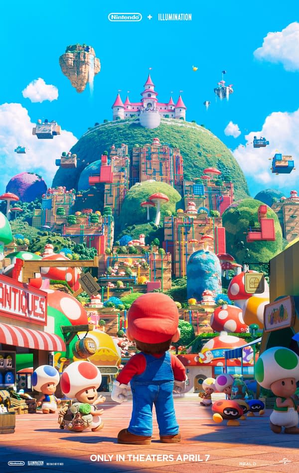 Super Mario Bros Movie Poster Debuts, Trailer On Thursday