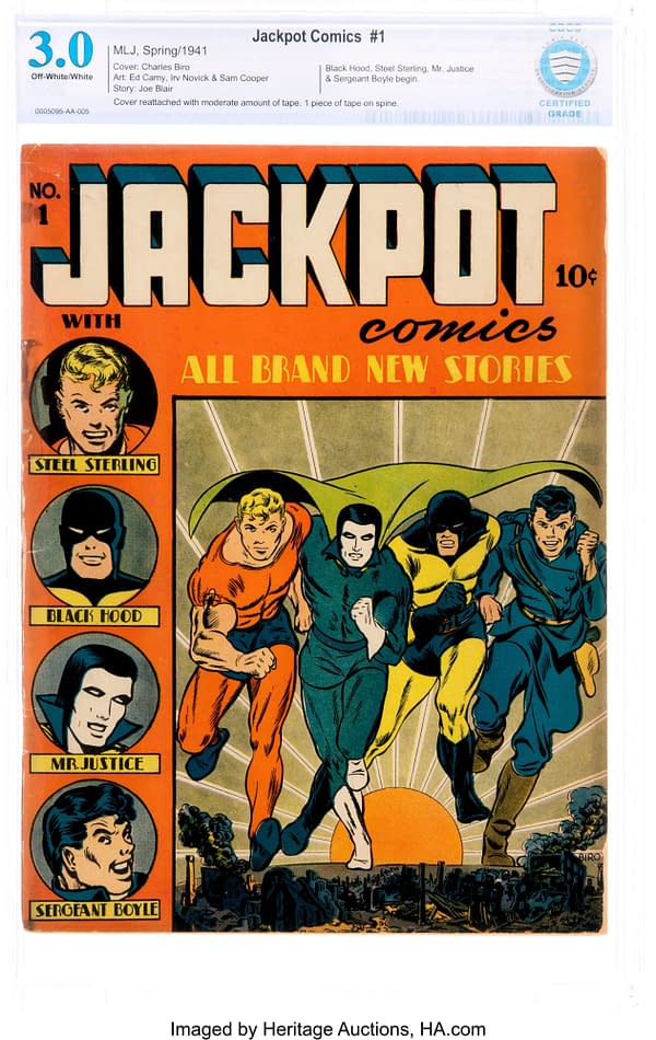 Jackpot Comics #1 (MLJ, 1941)