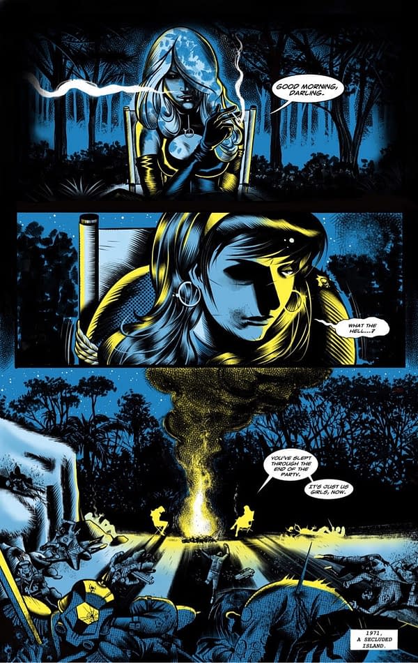 GHOST Agents: Crimson Reckoning art by Barry Tan