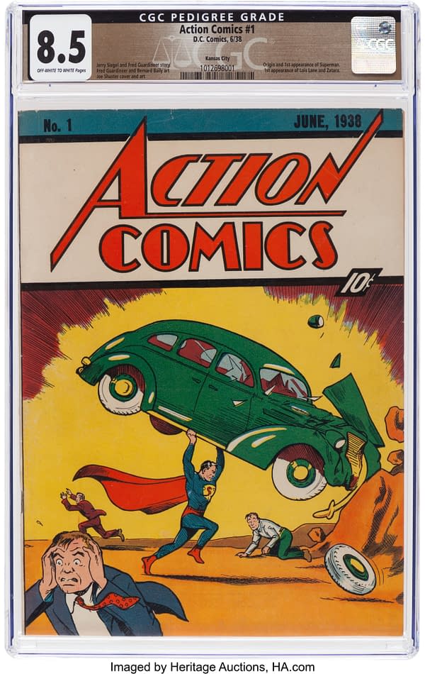 Action Comics #1 (DC, 1938).
