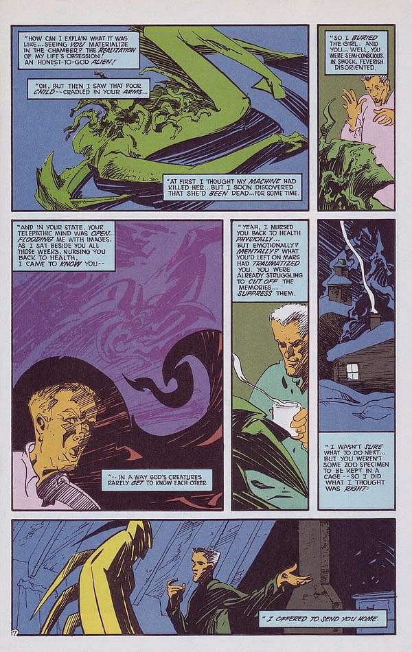 Silver Age Origin Of Martiamn Manhunter Restored In Justice League