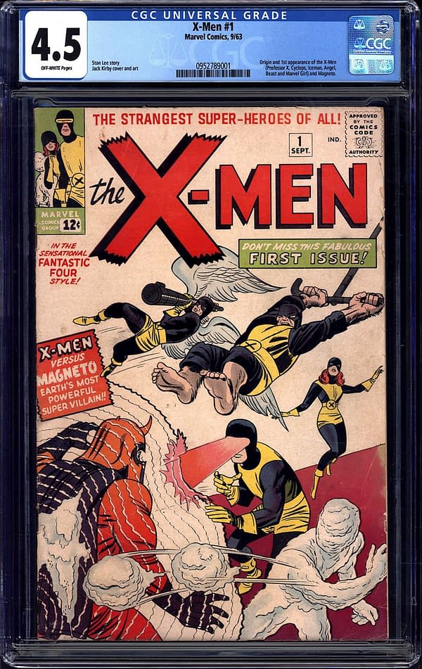 Six Copies Of 1963's X-Men #1 Go Under The Hammer Today