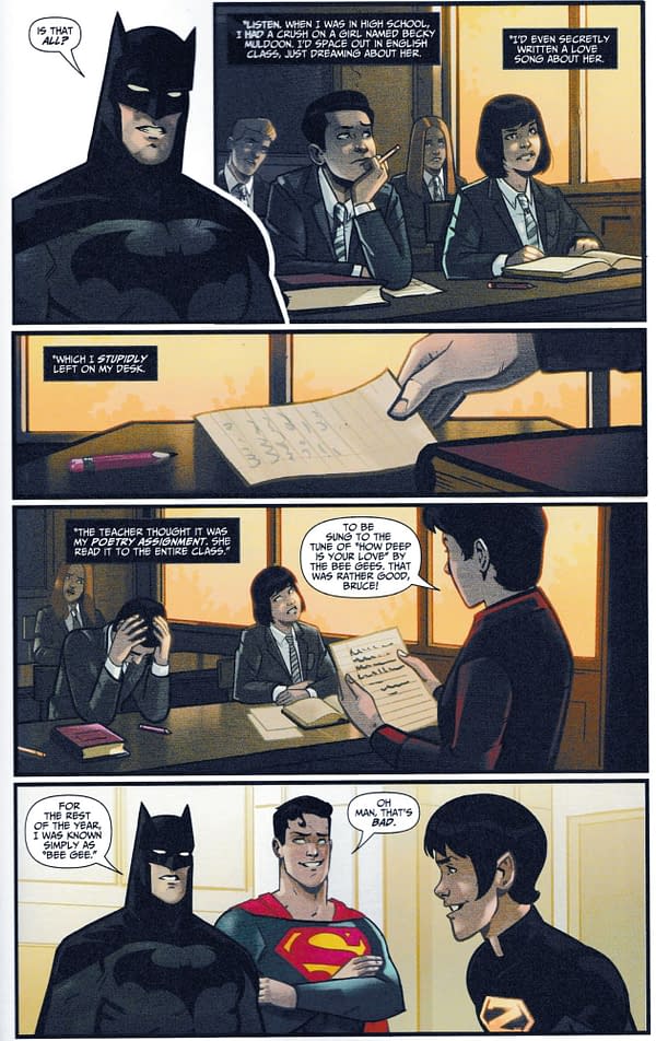 Batman's Nickname When He Was at School, Revealed in Wonder Twins #1 (Spoilers)