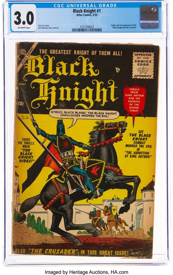 Black Knight #1 (Atlas, 1955)