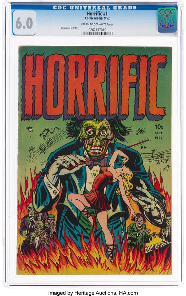 Horrific #1 (Comic Media, 1952)