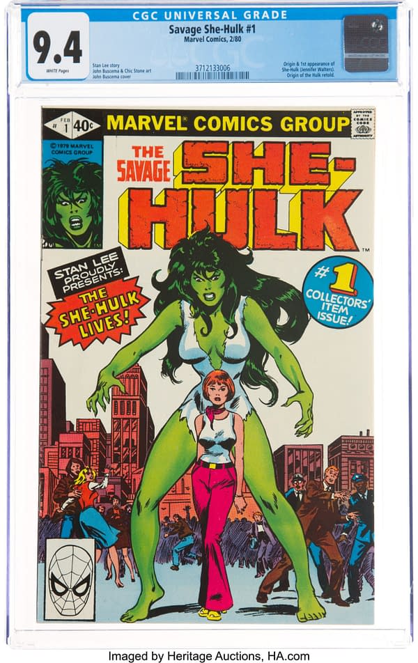 Now Is The Time TO Buy Savage She-Hulk #1, On Auction At Heritage