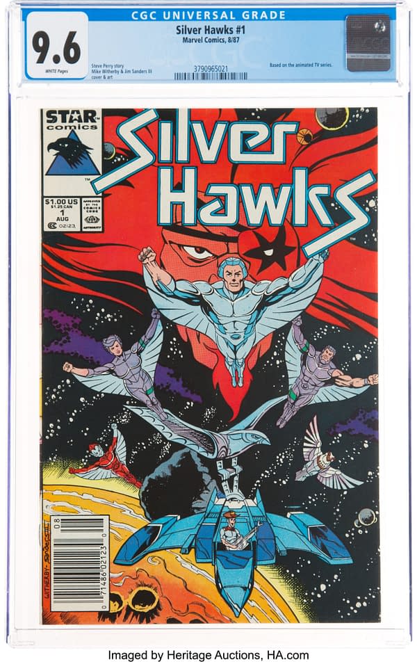 SilverHawks #1 CGC Graded 9.6 Copy Is Taking Bids At Heritage Auctions