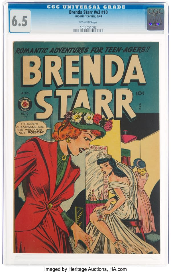Brenda Starr V2#10 (Superior Comics, 1949).