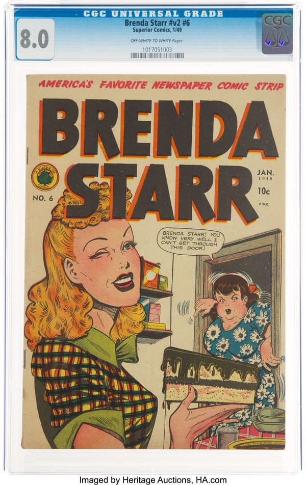Brenda Starr V2#6 (Superior Comics, 1949).