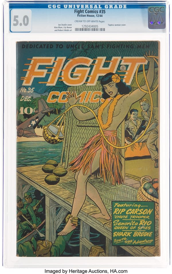 Fight Comics #35 (Fiction House, 1944)