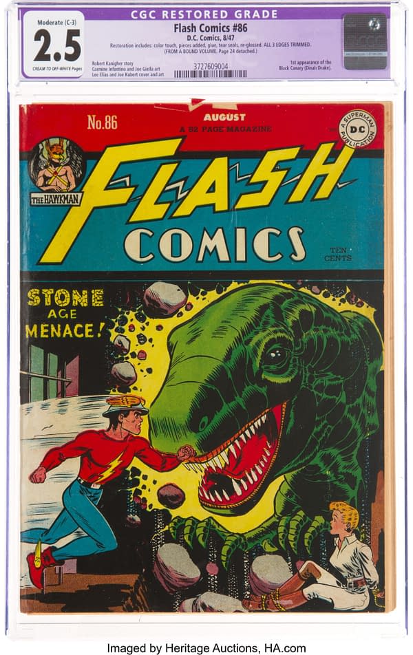 Flash Comics #86 (DC, 1947).