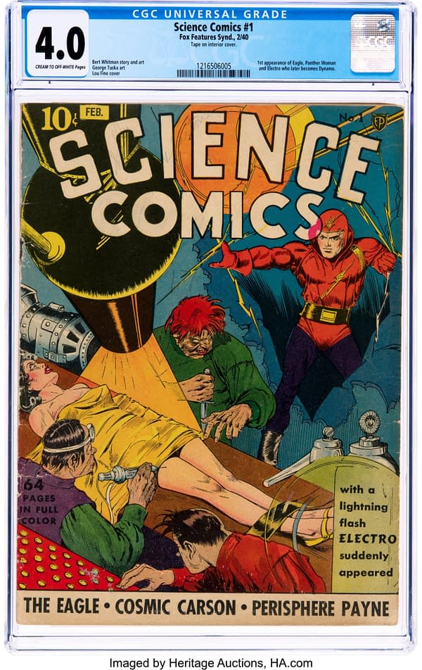 Science Comics #1 (Fox, 1940)