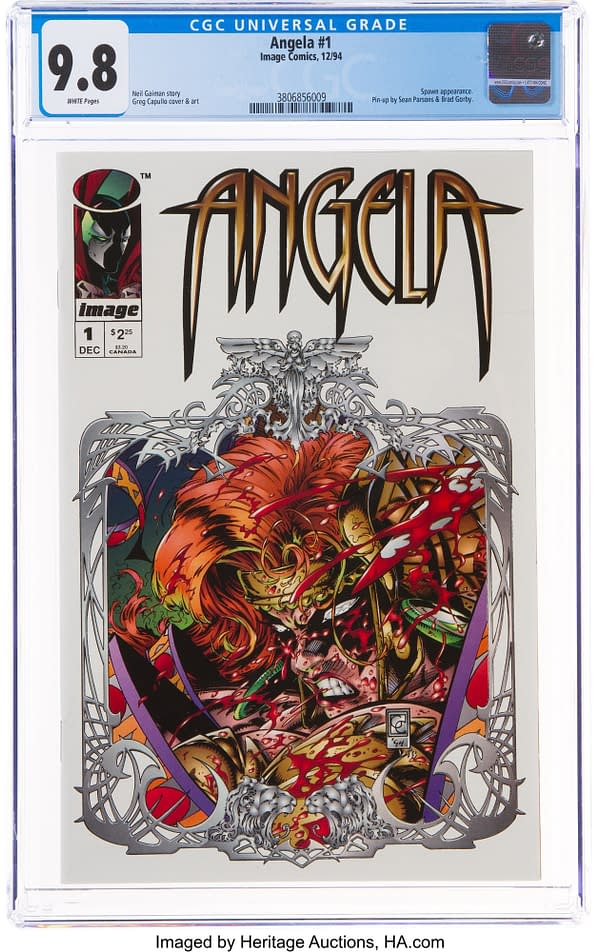 Angela #1 and Angela: Pirate Spawn CGC 9.8 To Set Records At Auction?