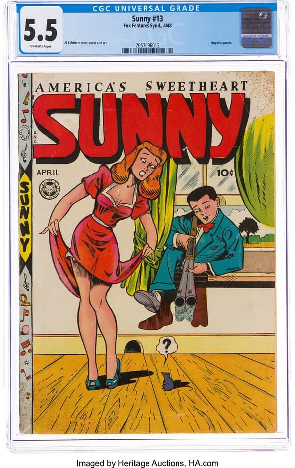 The Teenage Drama of Al Feldstein's Sunny and Junior, Up for Auction