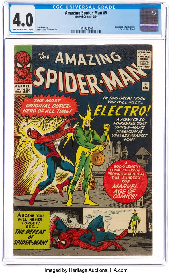 Amazing Spider-Man #9, Marvel 1964.