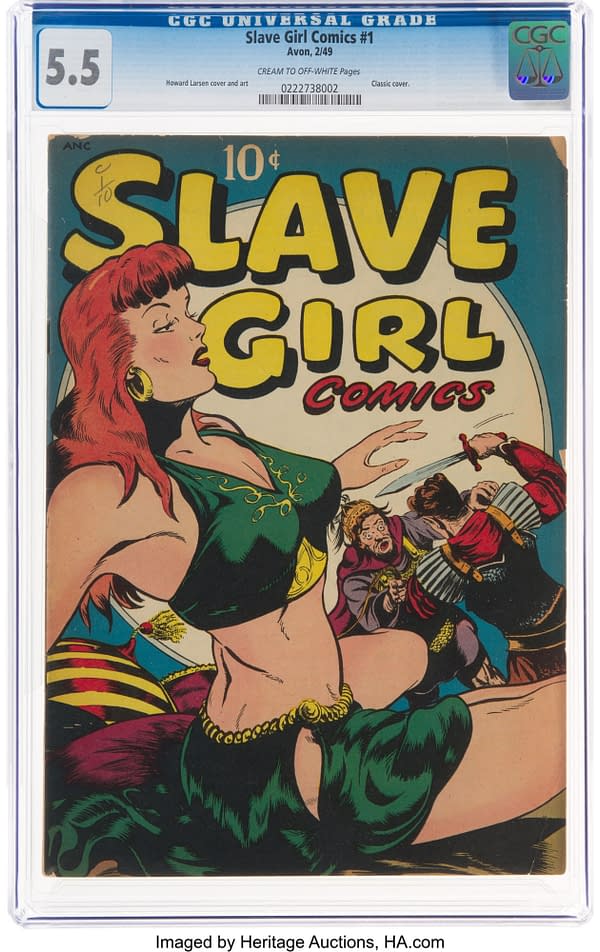 Slave Girl #1 (Avon, 1949) featuring Garth and Malu.
