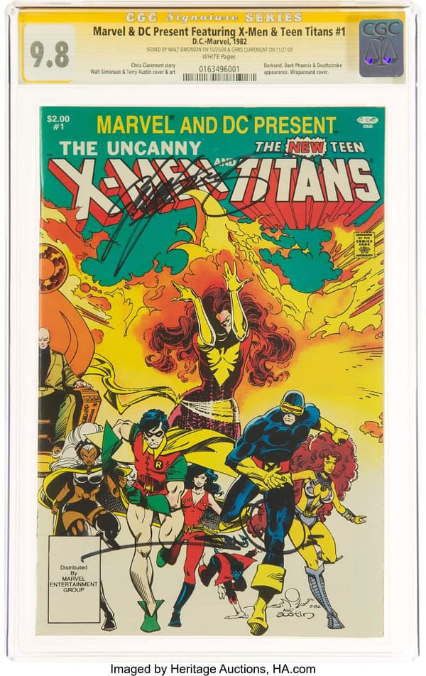 Marvel & DC Comics Used To Work Together, Proof At Heritage Auctions