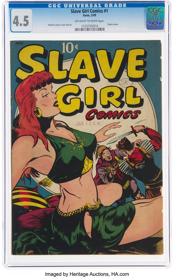 Slave Girl Comics #1, Avon, 1949.