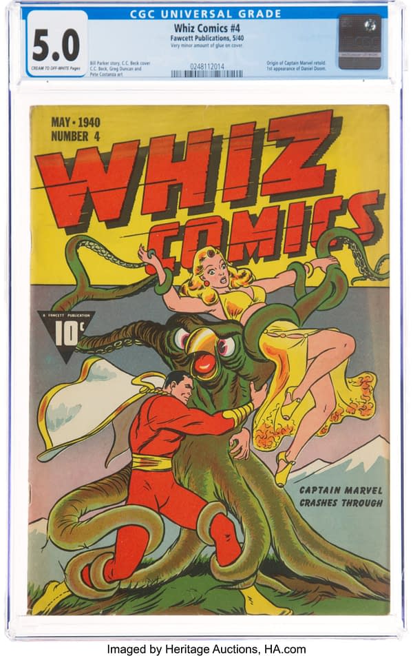 Whiz Comics #4 (Fawcett Publications, 1940)