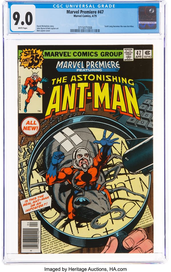 Ant-Man Key CGC Copy taking Bids At Heritage Auctions