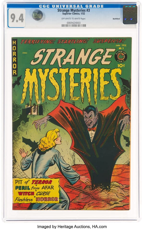 Strange Mysteries #3 Is Super Rare & Taking Bids At Heritage Auctions