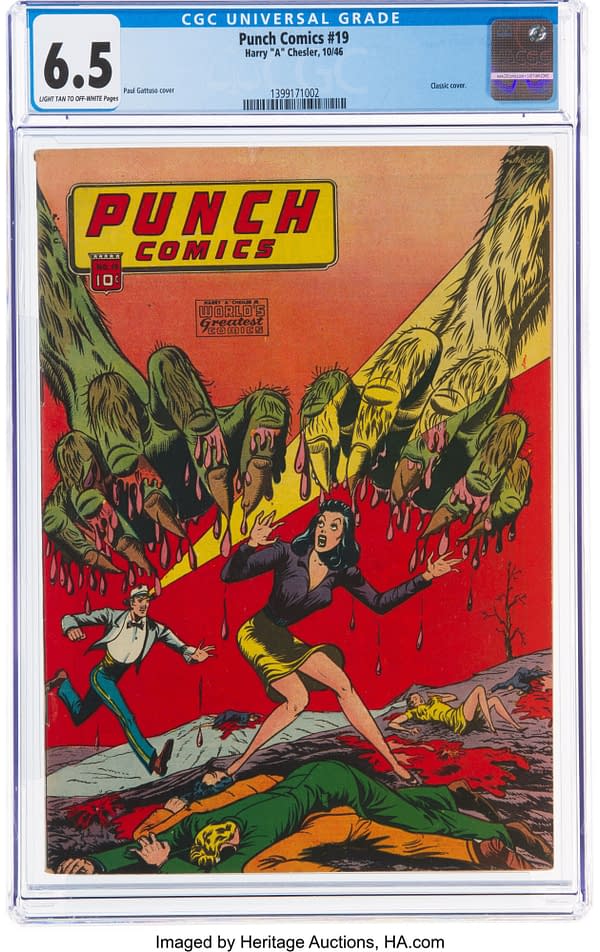 Punch Comics #19 (Chesler, 1946)