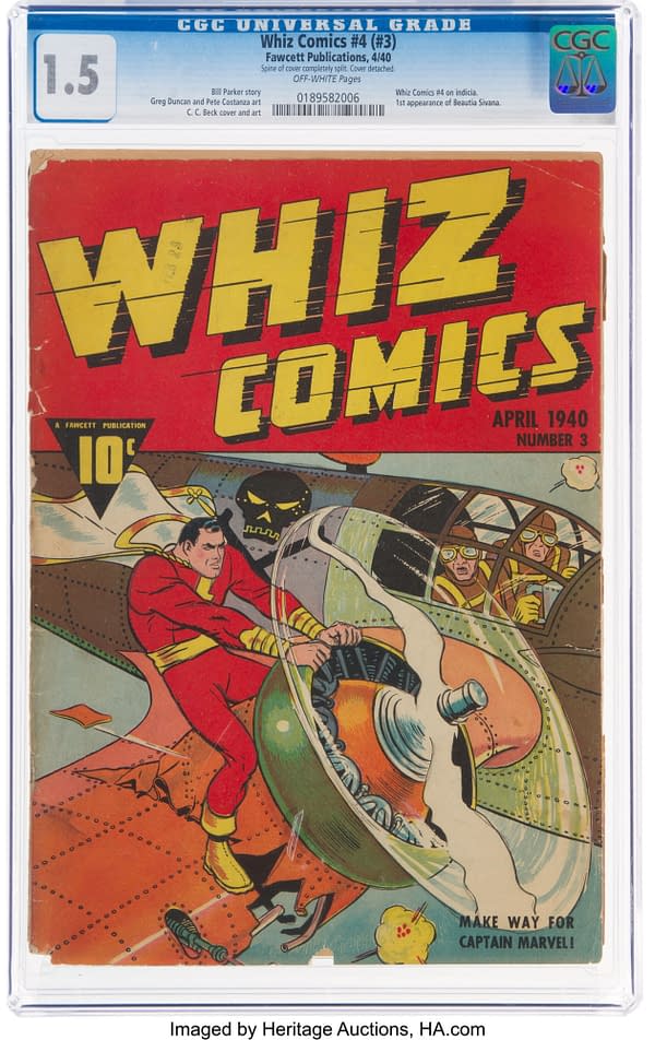 Whiz Comics #3 (Fawcett Publications, 1940)