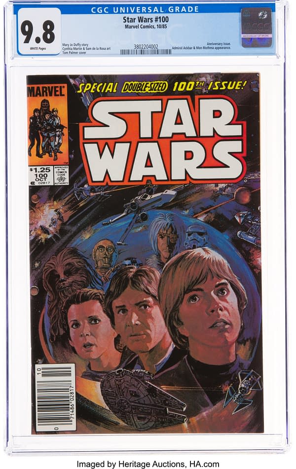 Star Wars #100 CGC 9.8 Copy Taking Bids At Heritage Auctions