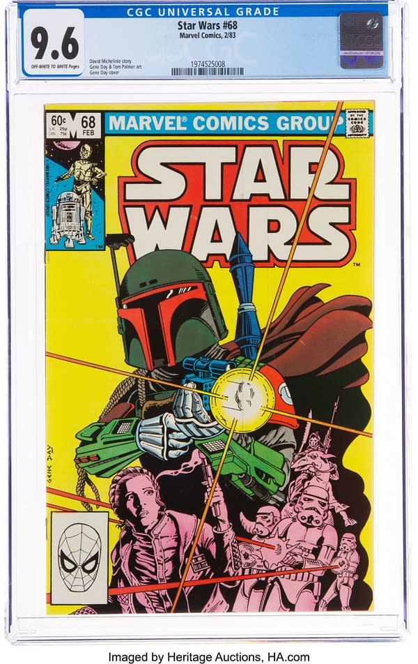 Boba Fett Mania Runs Wild With Star Wars #68 At Heritage Auctions