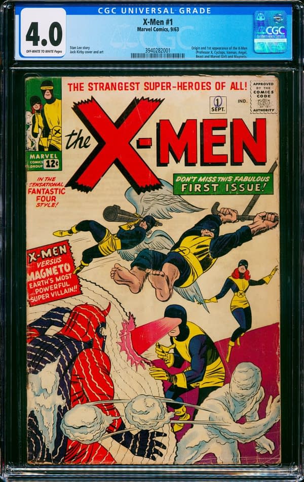 Six Copies Of 1963's X-Men #1 Go Under The Hammer Today