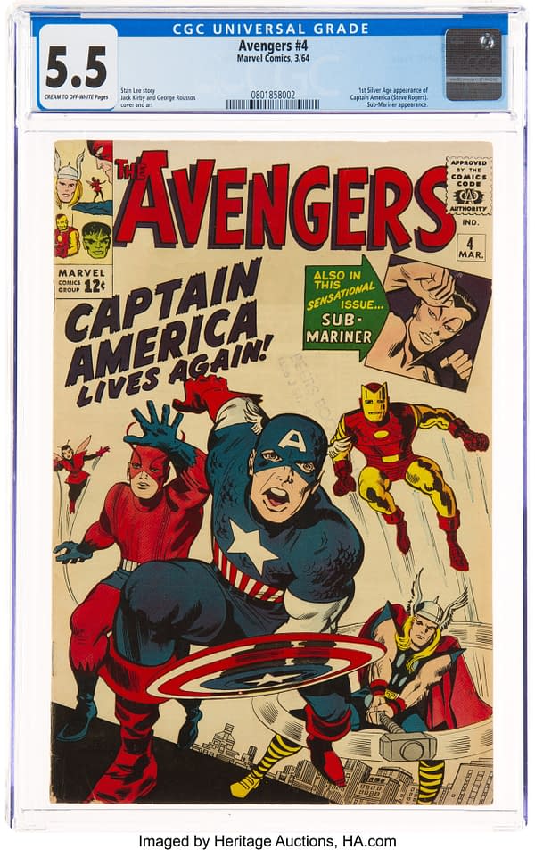 Avengers #4, Marvel 1964.