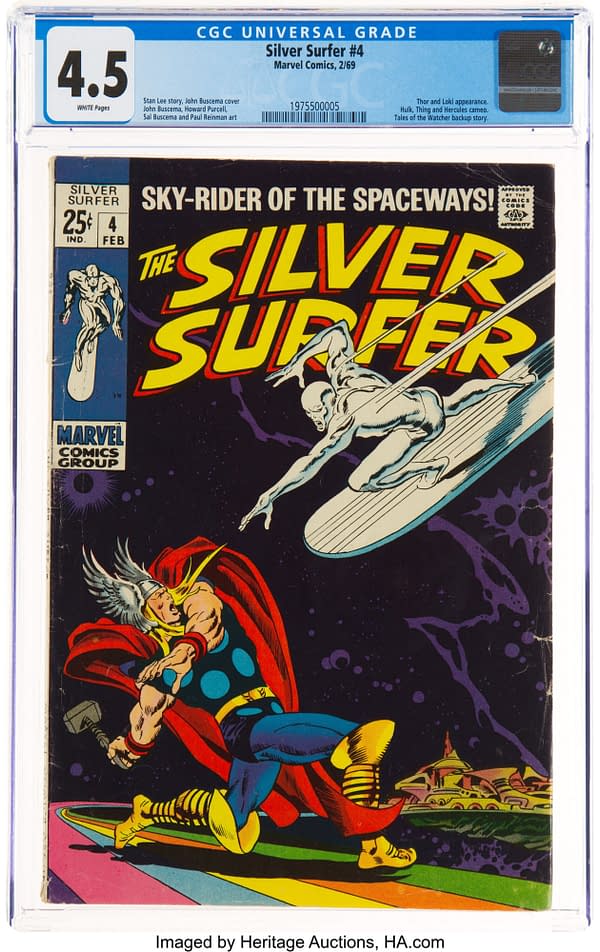 Silver Surfer #4 (Marvel, 1969).