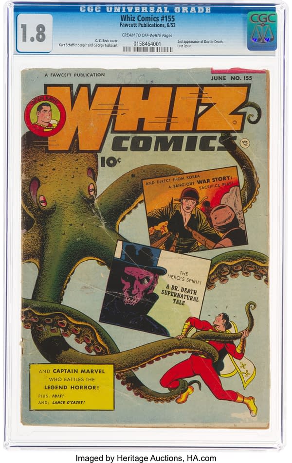 Whiz Comics #155 (Fawcett Publications, 1953)