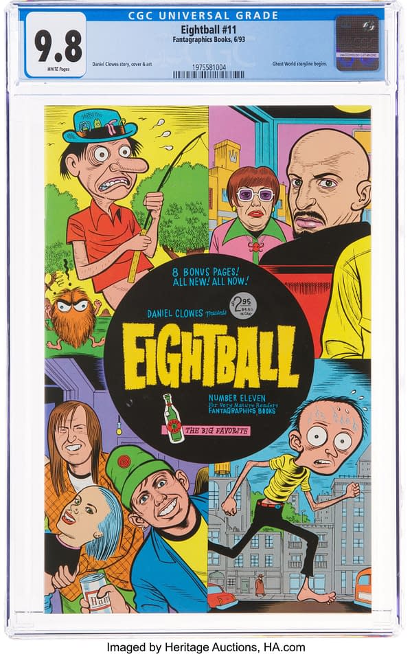 Eightball #11 featuring the start of Ghost World (Fantagraphics Books, 1993)