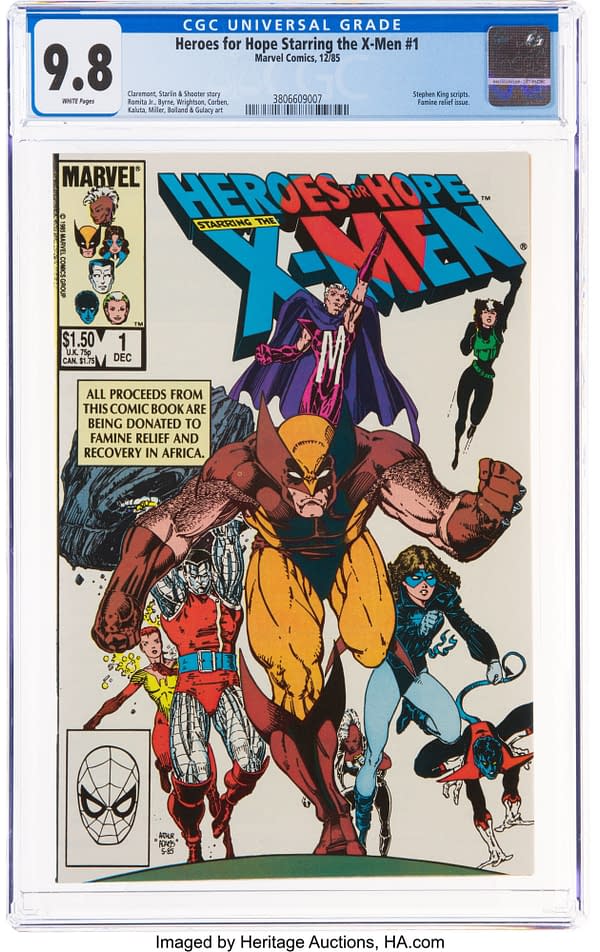 Heroes for Hope Starring the X-Men #1 (Marvel, 1985).