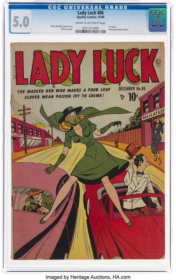 Lady Luck #86 (#1) (Quality, 1949)