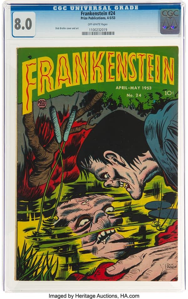 Frankenstein Comics #24 (Prize, 1953)