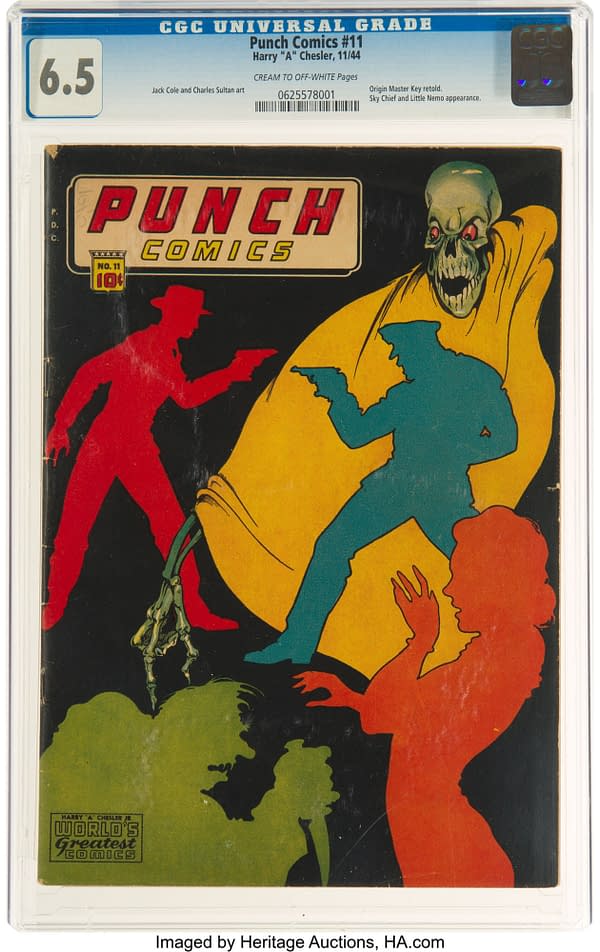 Punch Comics #11 (Chesler, 1944)