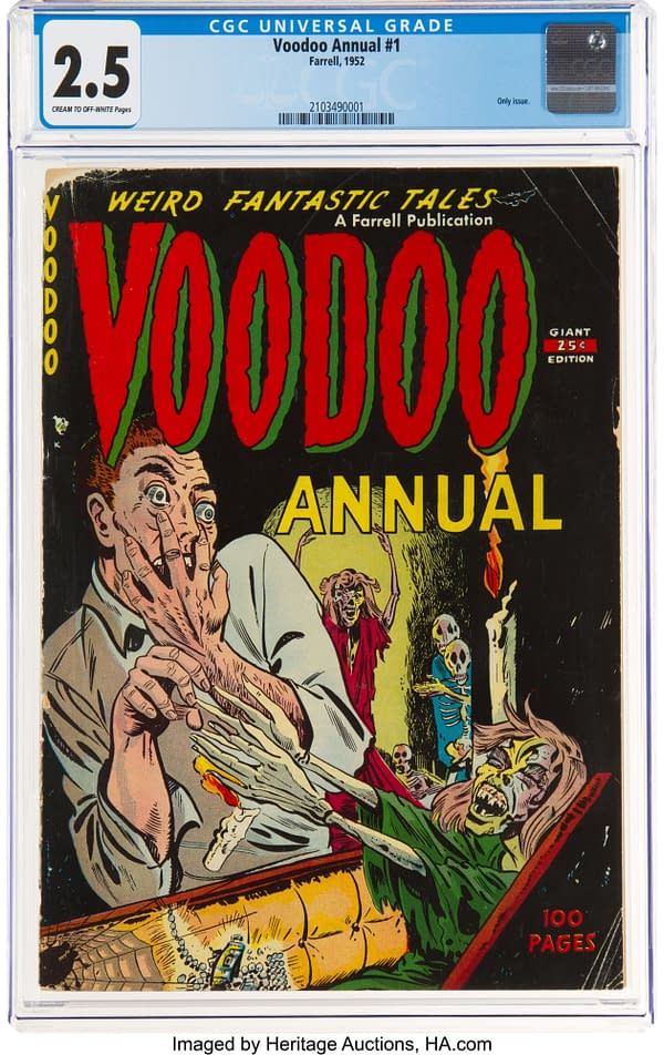 Voodoo Annual #1 (Farrell, 1952)