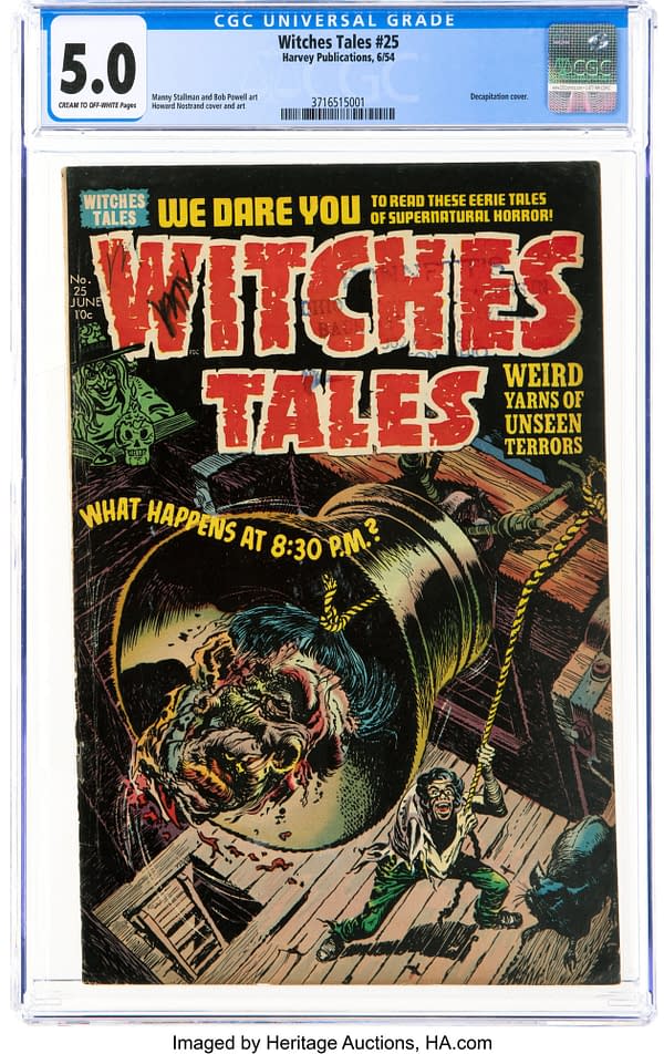 Witches Tales #25 (Harvey, 1954).