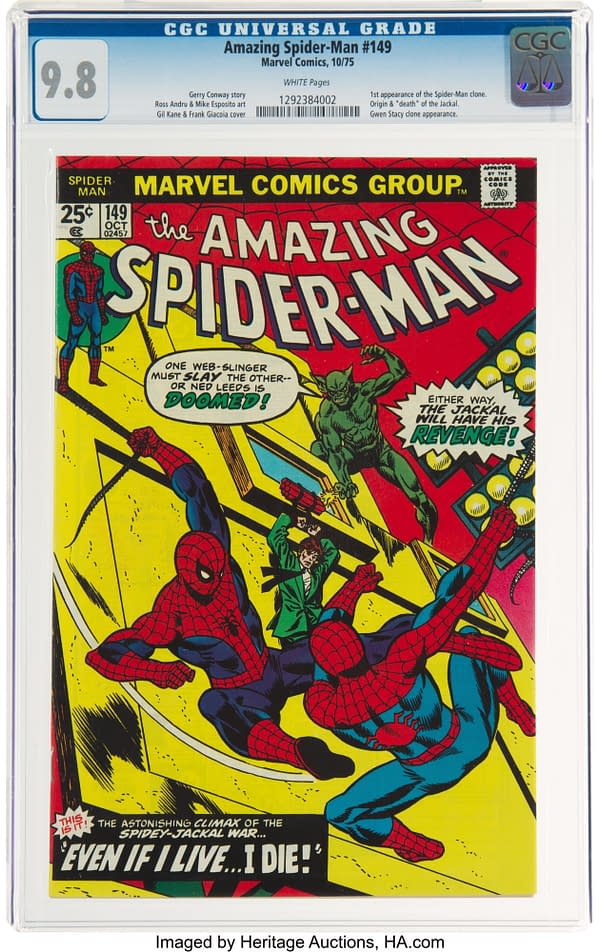 Amazing Spider-Man #149 Debuts The Clone At Heritage Auctions